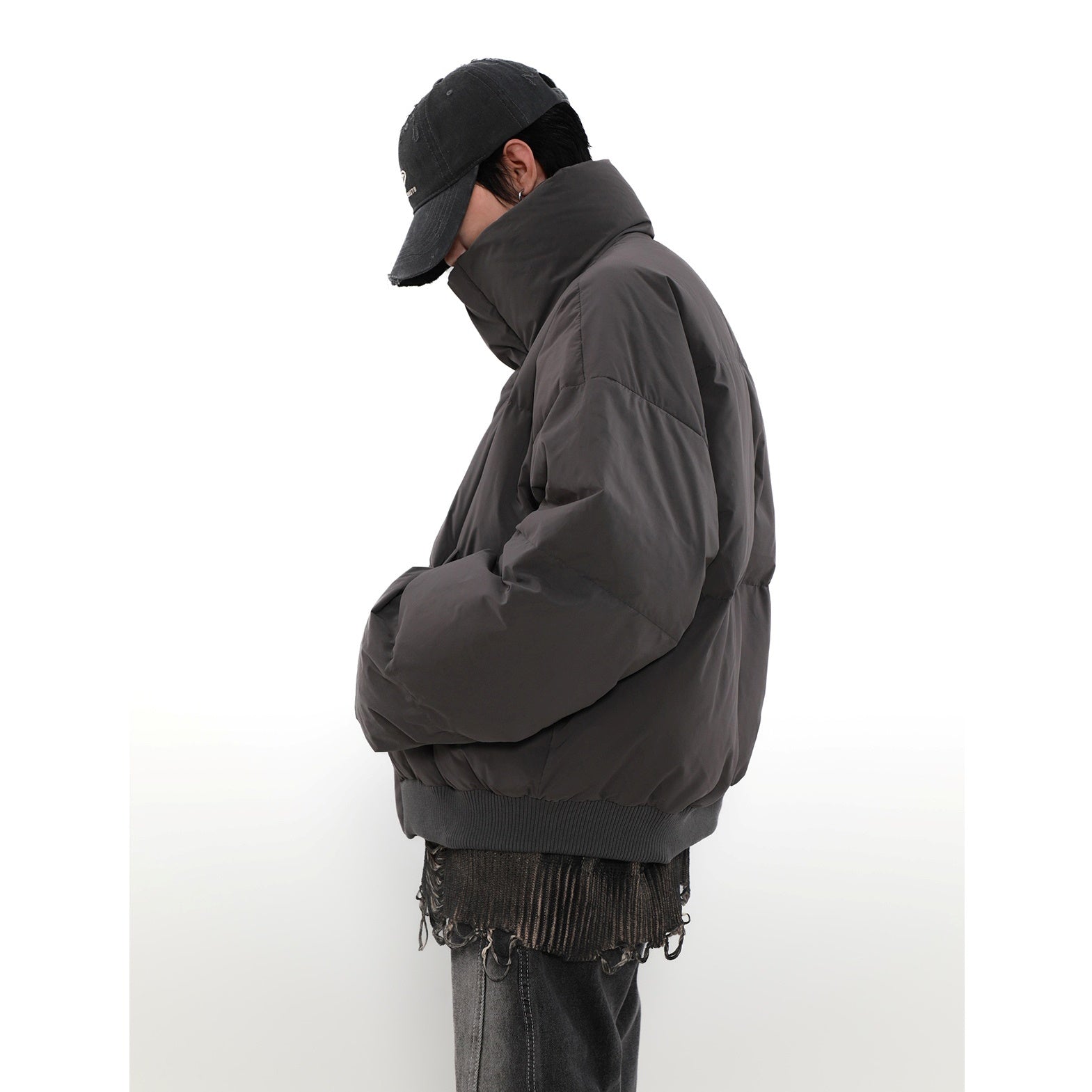High Neck Short Down Jacket MB7265