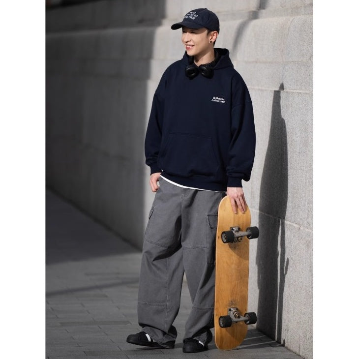 Simple Hooded Pullover Sweat BI2015