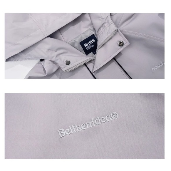 Windproof Simple Hooded Jacket BI2027