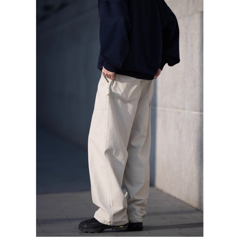 Wide Straight Baker Pants BI2028