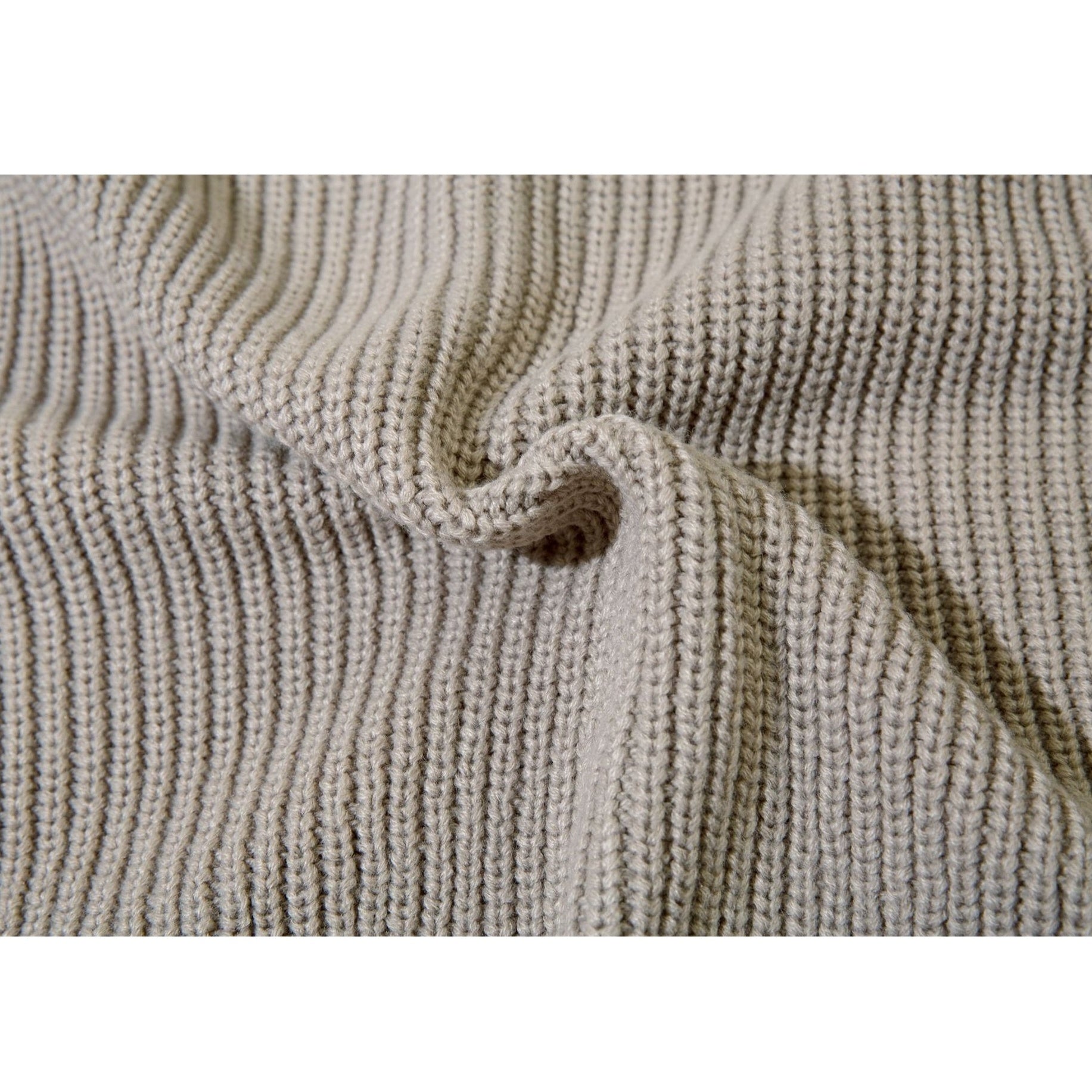 Color-Blocking Knitted Zip Jacket MB7418