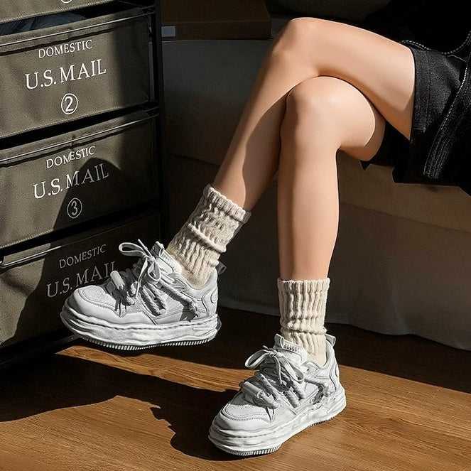 Smudge Design Heightened Platform Sneaker MB7430