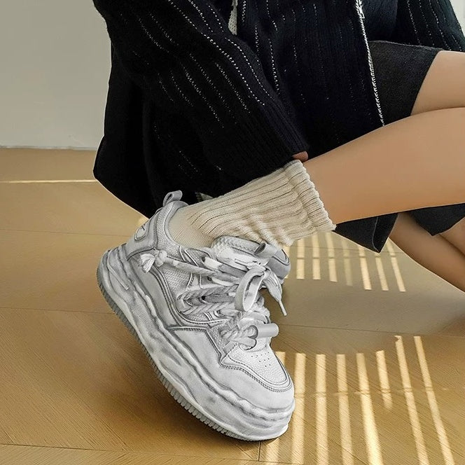 Smudge Design Heightened Platform Sneaker MB7430