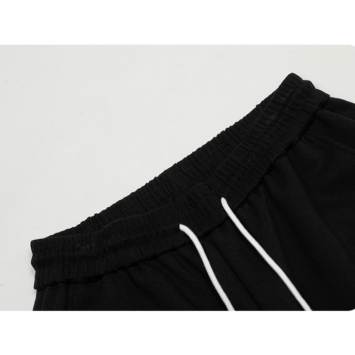 Slant Three Bar Wide Sweat Pants MB7407