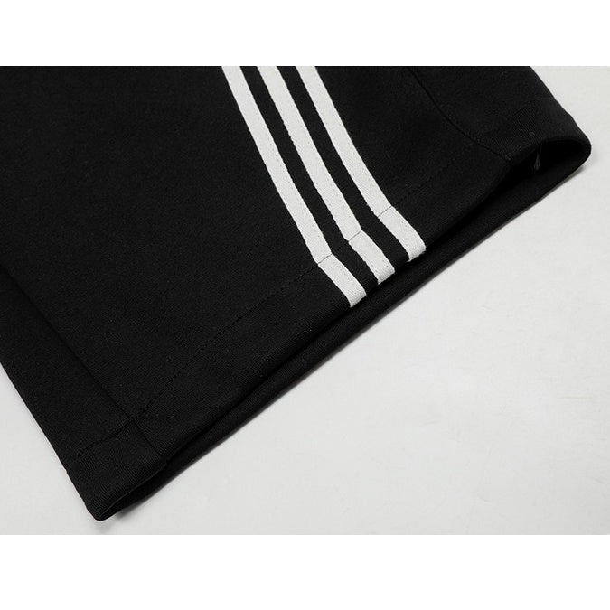 Slant Three Bar Wide Sweat Pants MB7407
