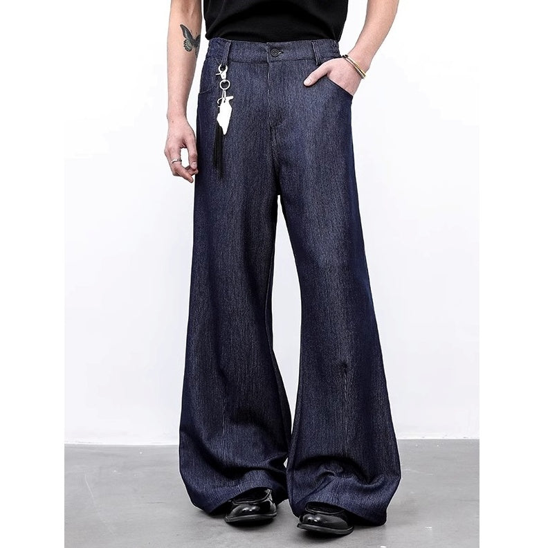 Loose Fit Straight Slacks Jeans BL1015