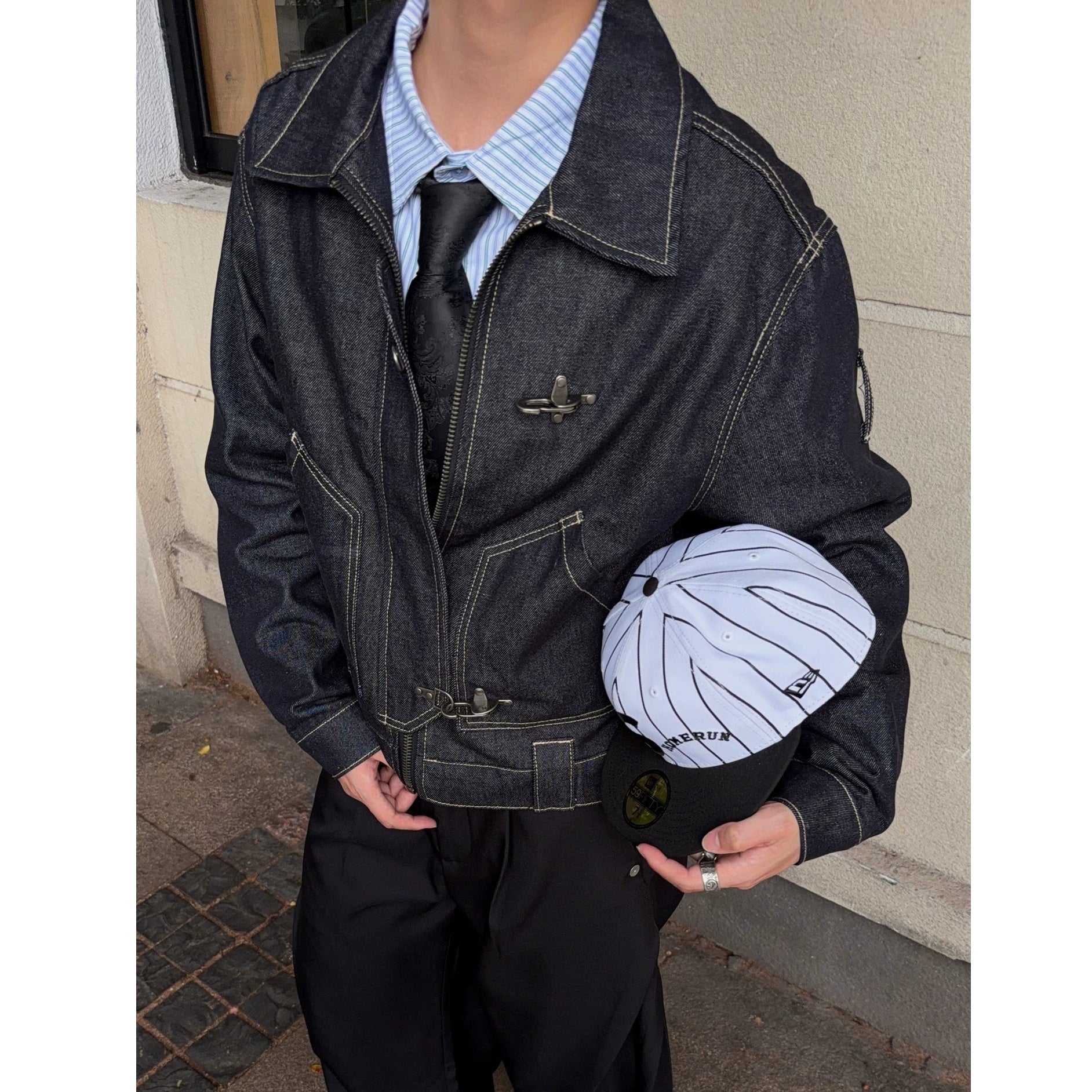 Fireman's Hook Work Denim Jacket MB7383