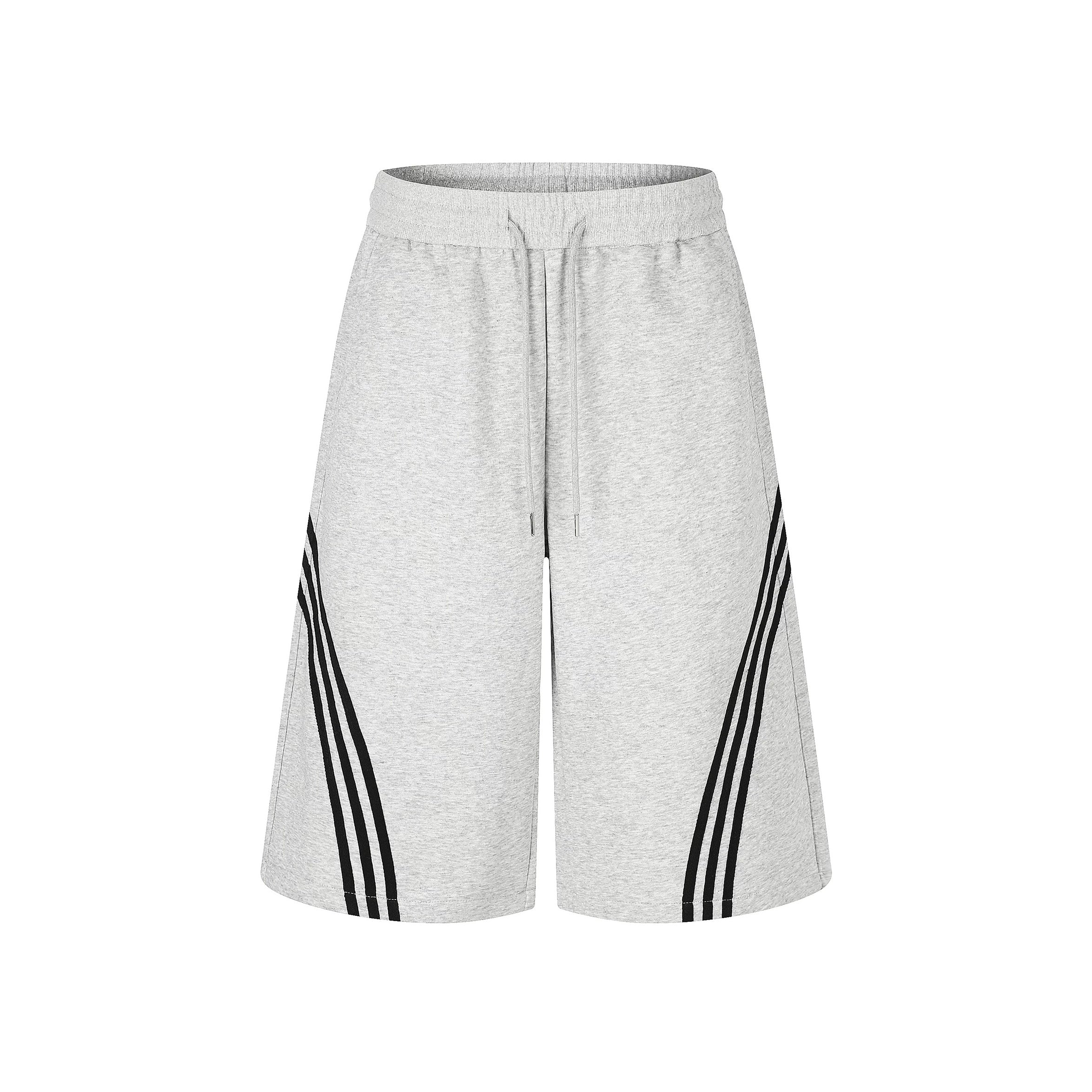 Three Bar Cropped Wide Sweat Pants MB7401