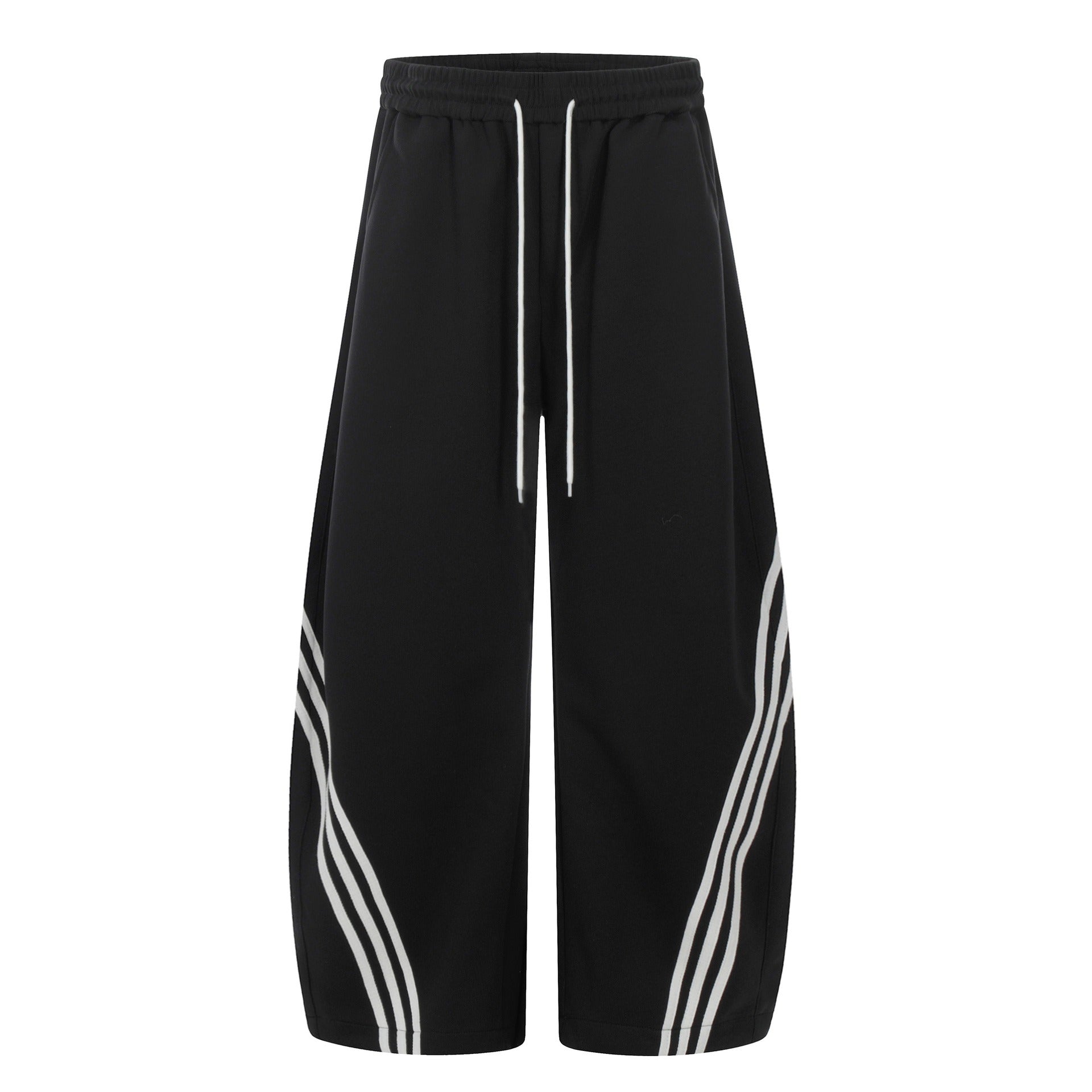 Slant Three Bar Wide Sweat Pants MB7407