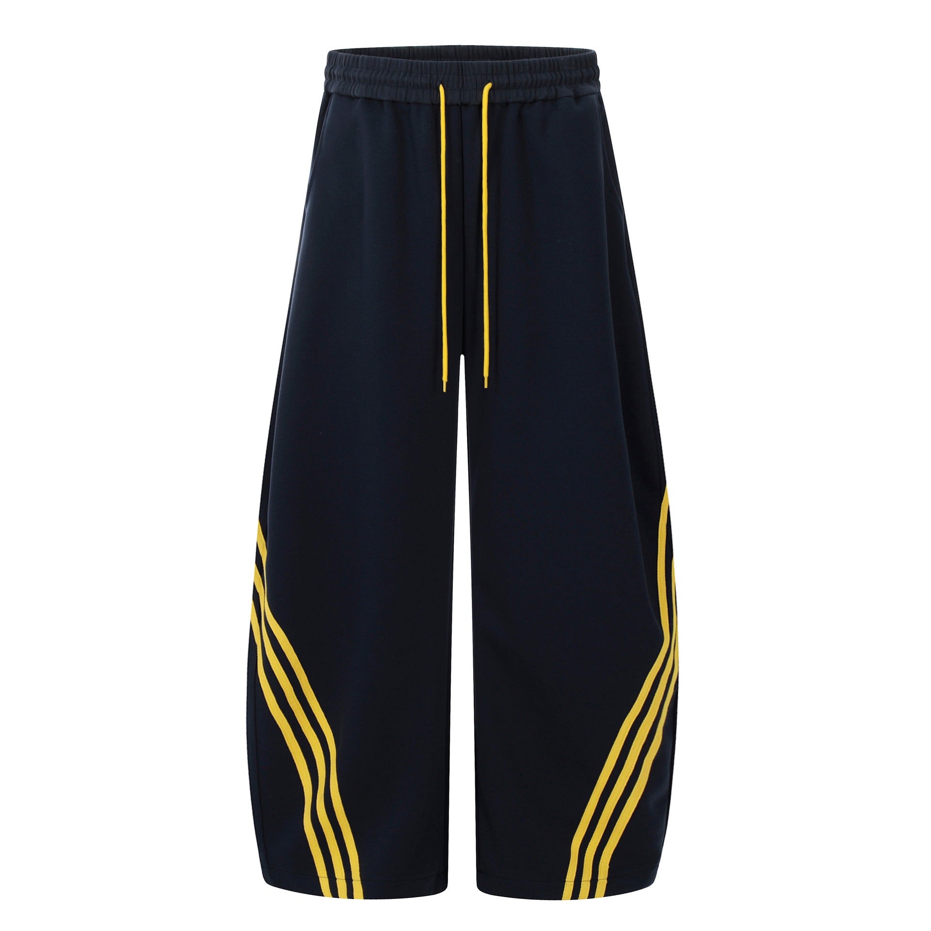 Slant Three Bar Wide Sweat Pants MB7407