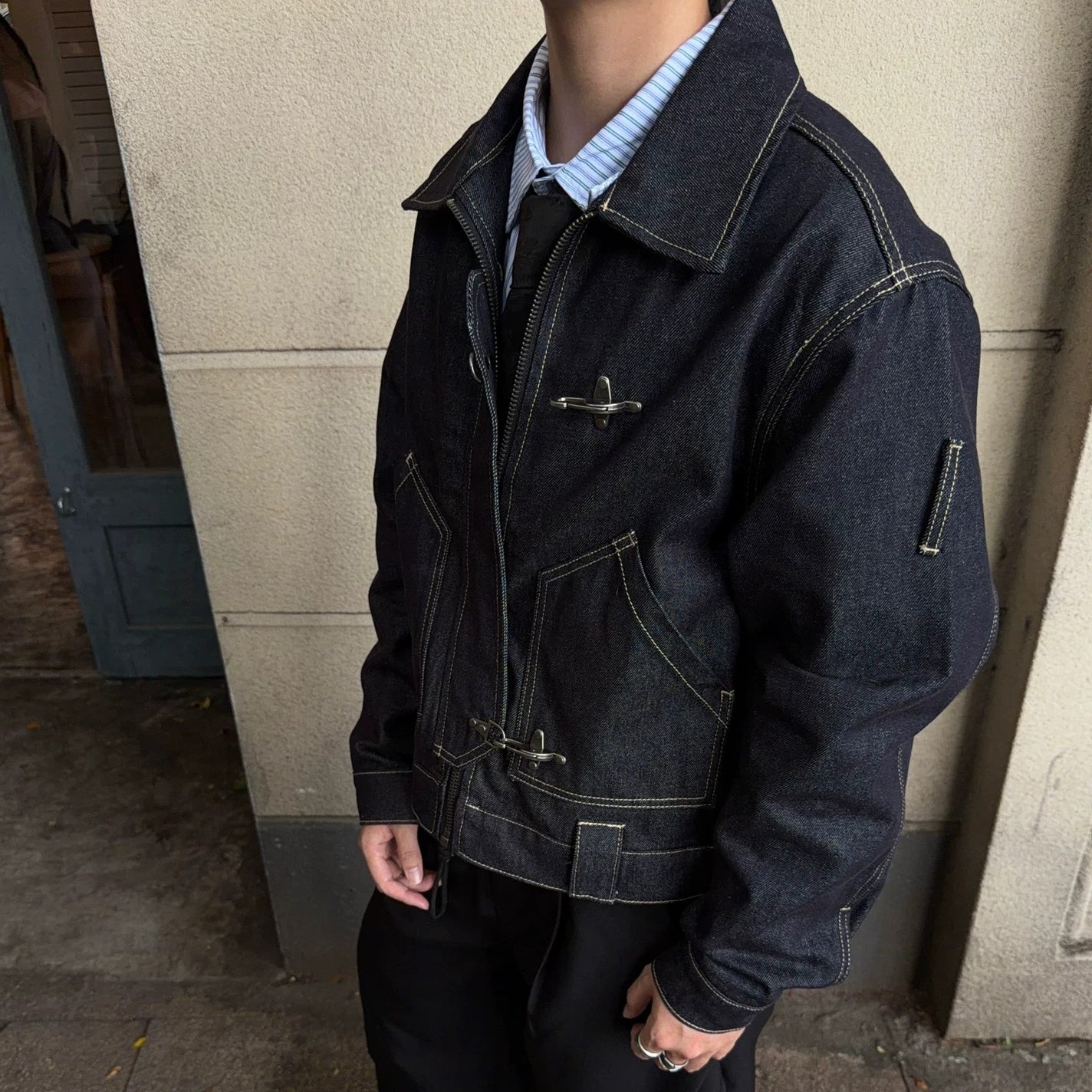 Fireman's Hook Work Denim Jacket MB7383