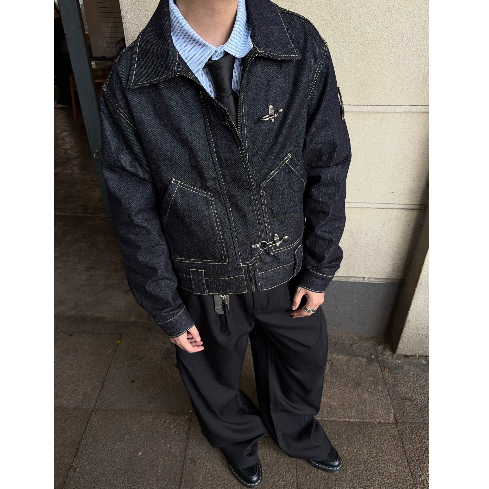 Fireman's Hook Work Denim Jacket MB7383