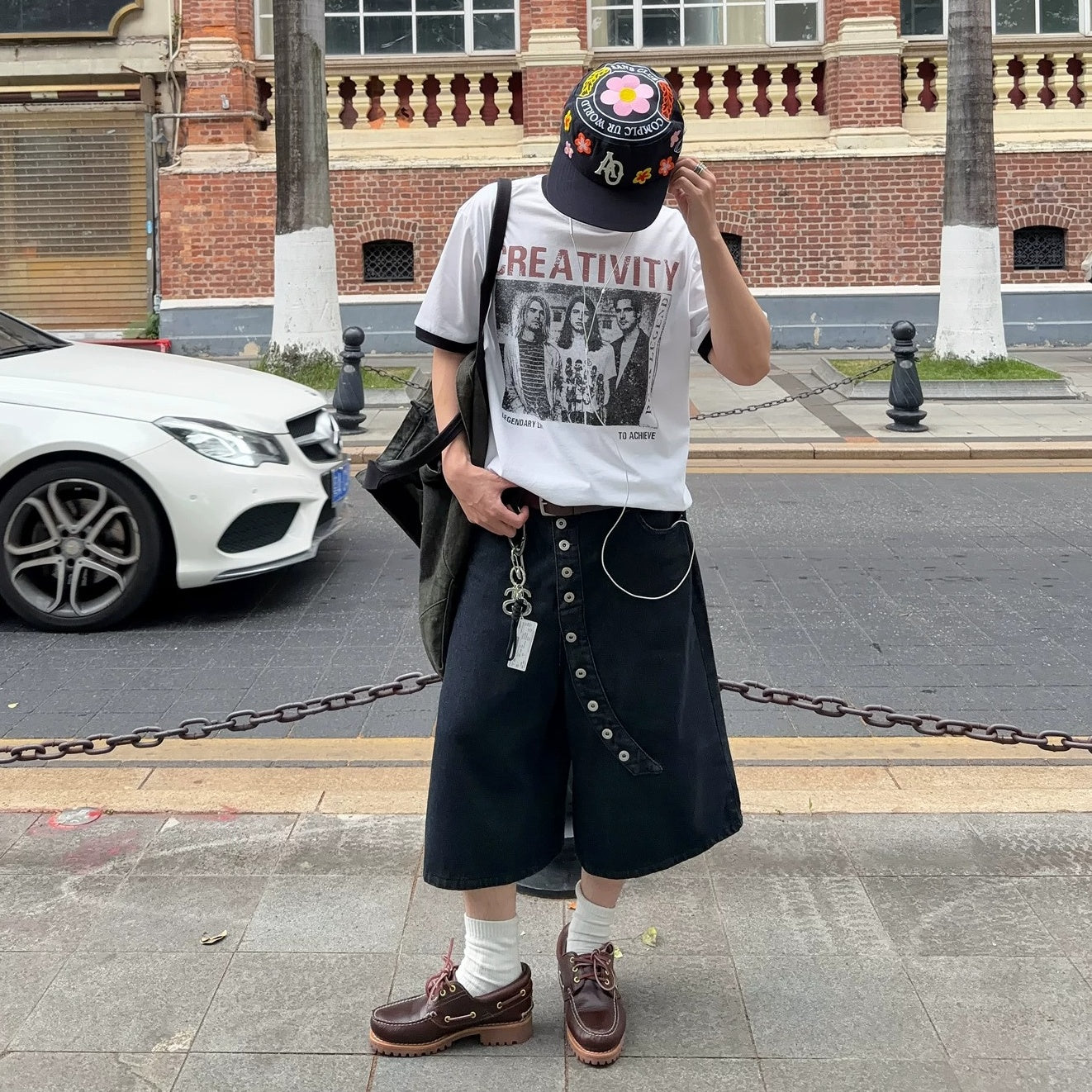 Rock Legend Print Ringer T-Shirt MB7389