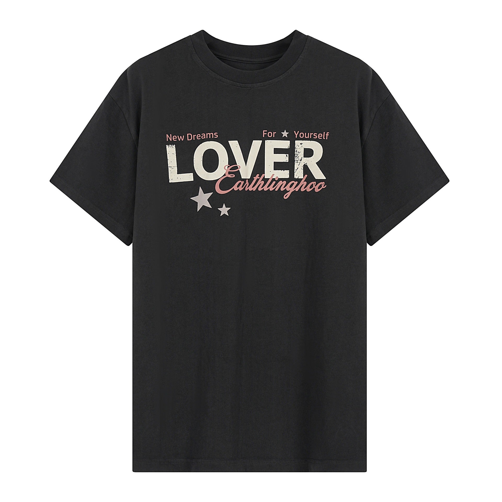 LOVER Vintage Style Graphic T-Shirt MB7388