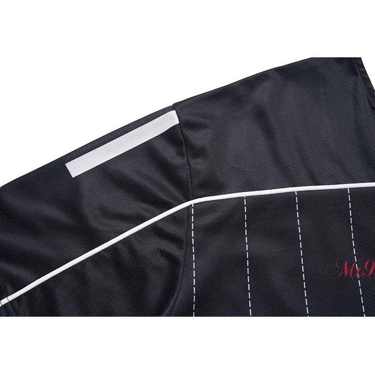 Alphanumeric Print Oversized Game Shirt MB7387