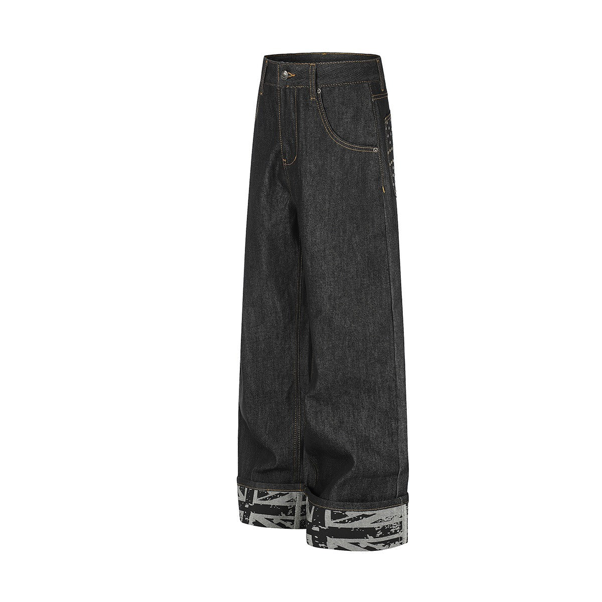 Union Jack Edge Studded Jeans MB7420