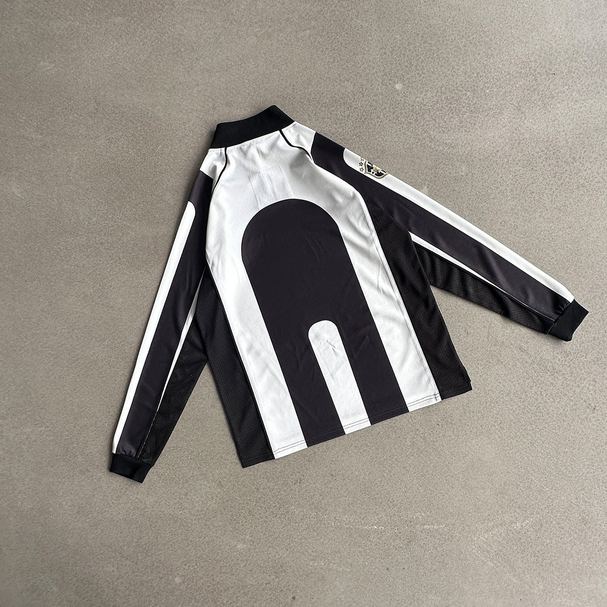 Bicolor Football-Style Printed T-shirt MB7440