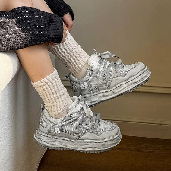 Smudge Design Heightened Platform Sneaker MB7430