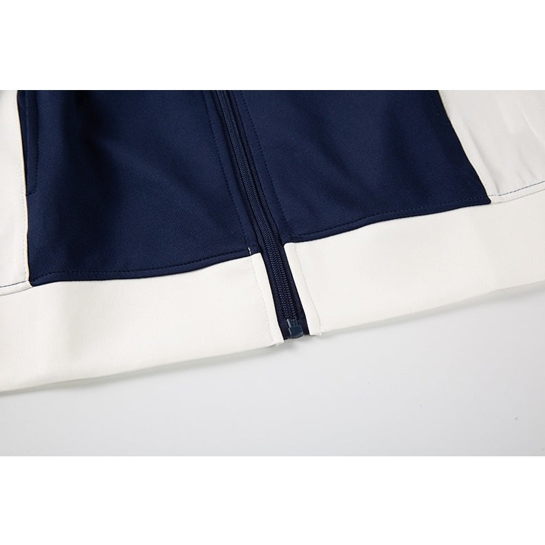 Retro Sporty Line Stand-Collar Zip Jacket MB7466