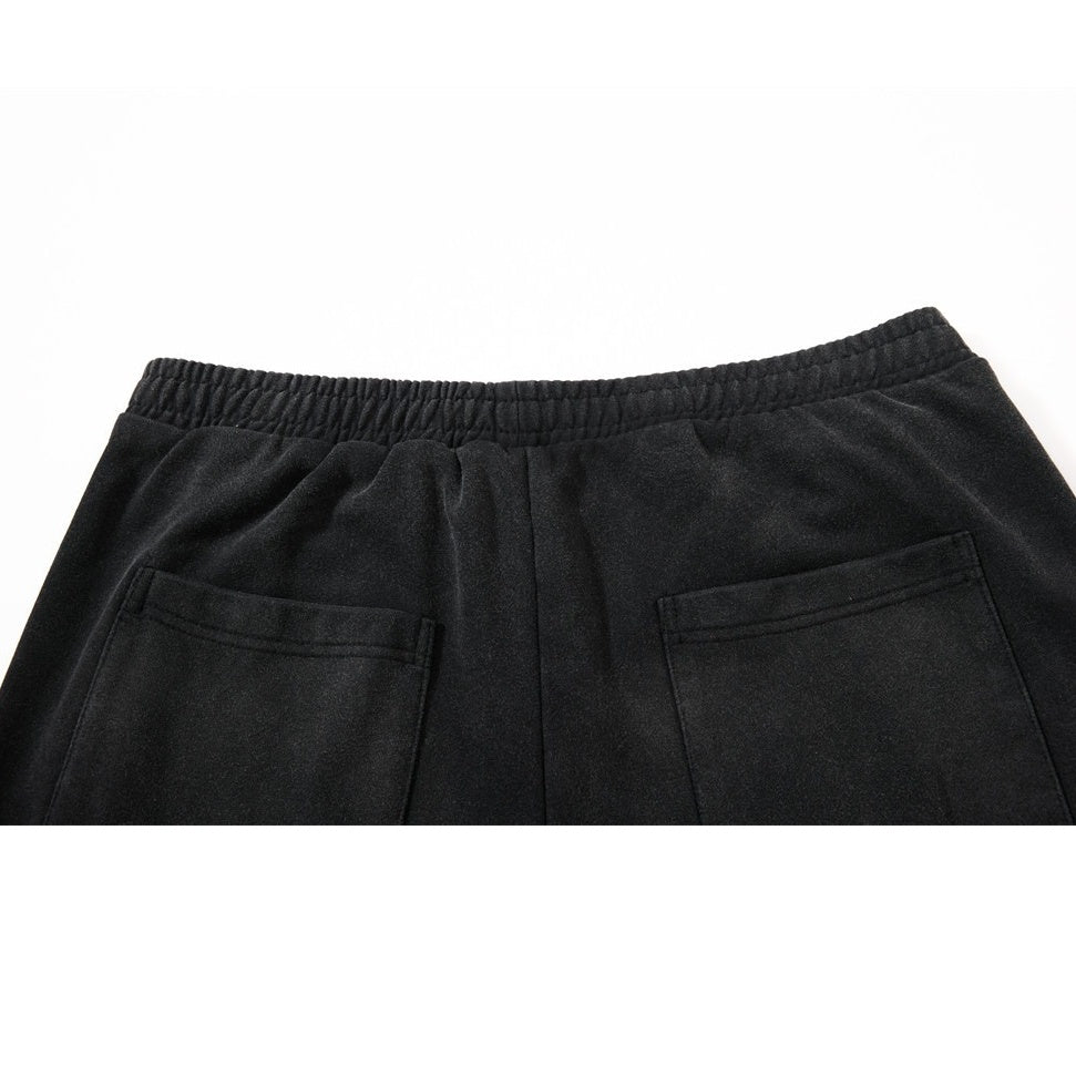 Vintage Letter Print Sweat Pants MB7464
