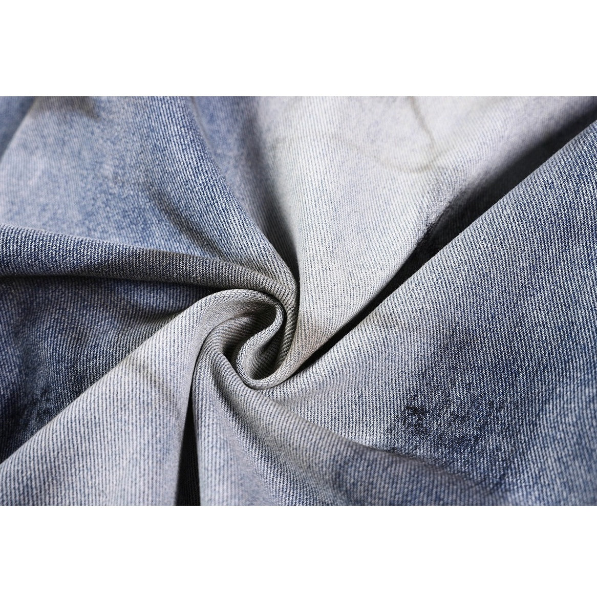 Heavy Stitch Washed Curved Jeans MB7422