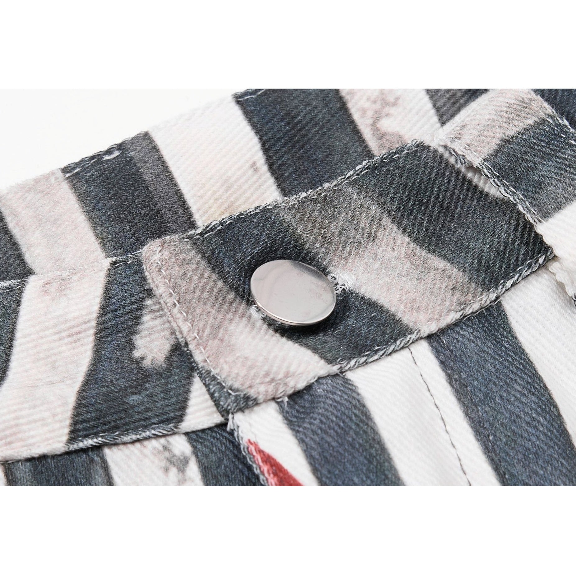 Star Printed Double-Waist Curve Jeans MB7424