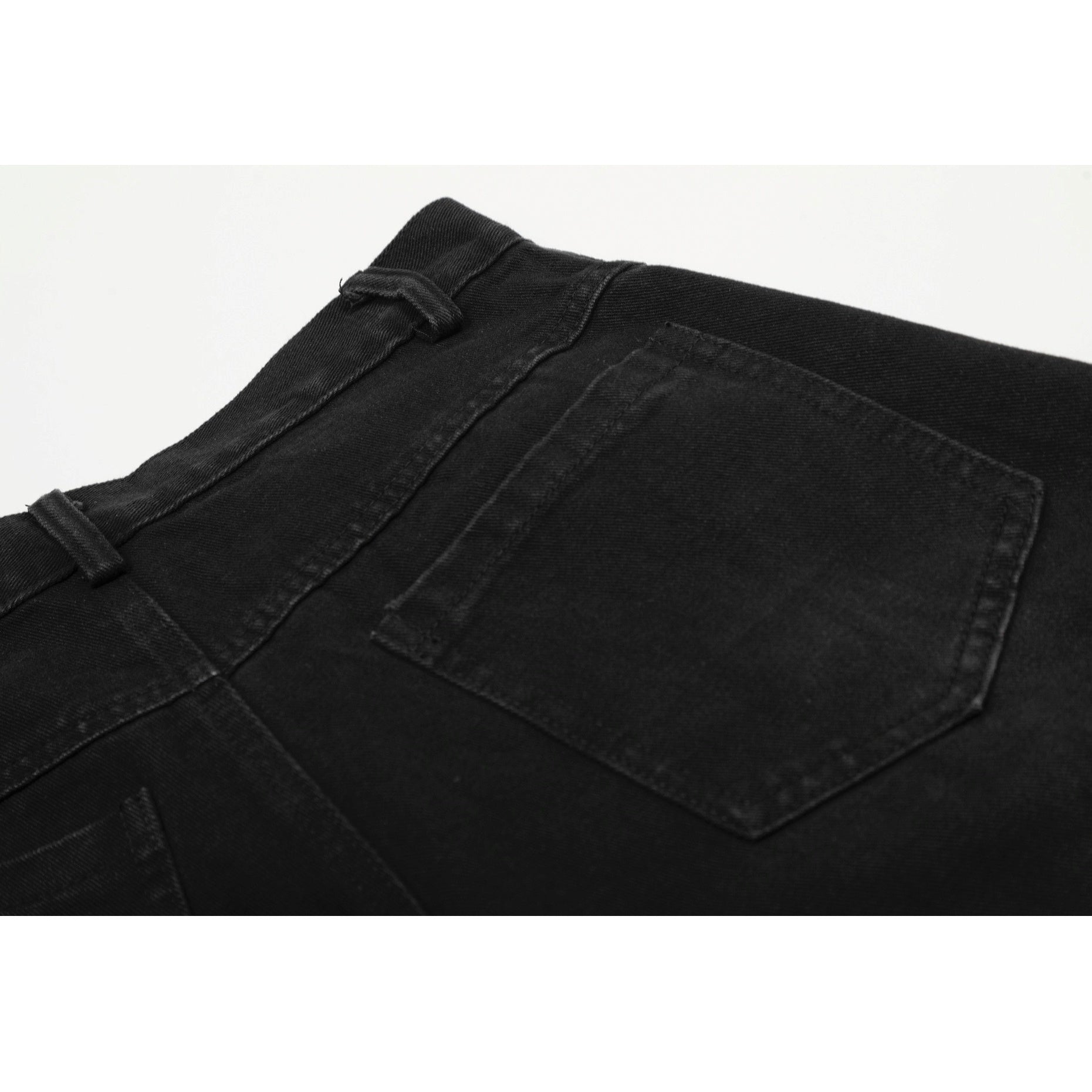 Deconstructed Three-Stripe Curved Jeans MB7419