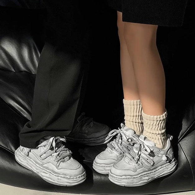 Smudge Design Heightened Platform Sneaker MB7430