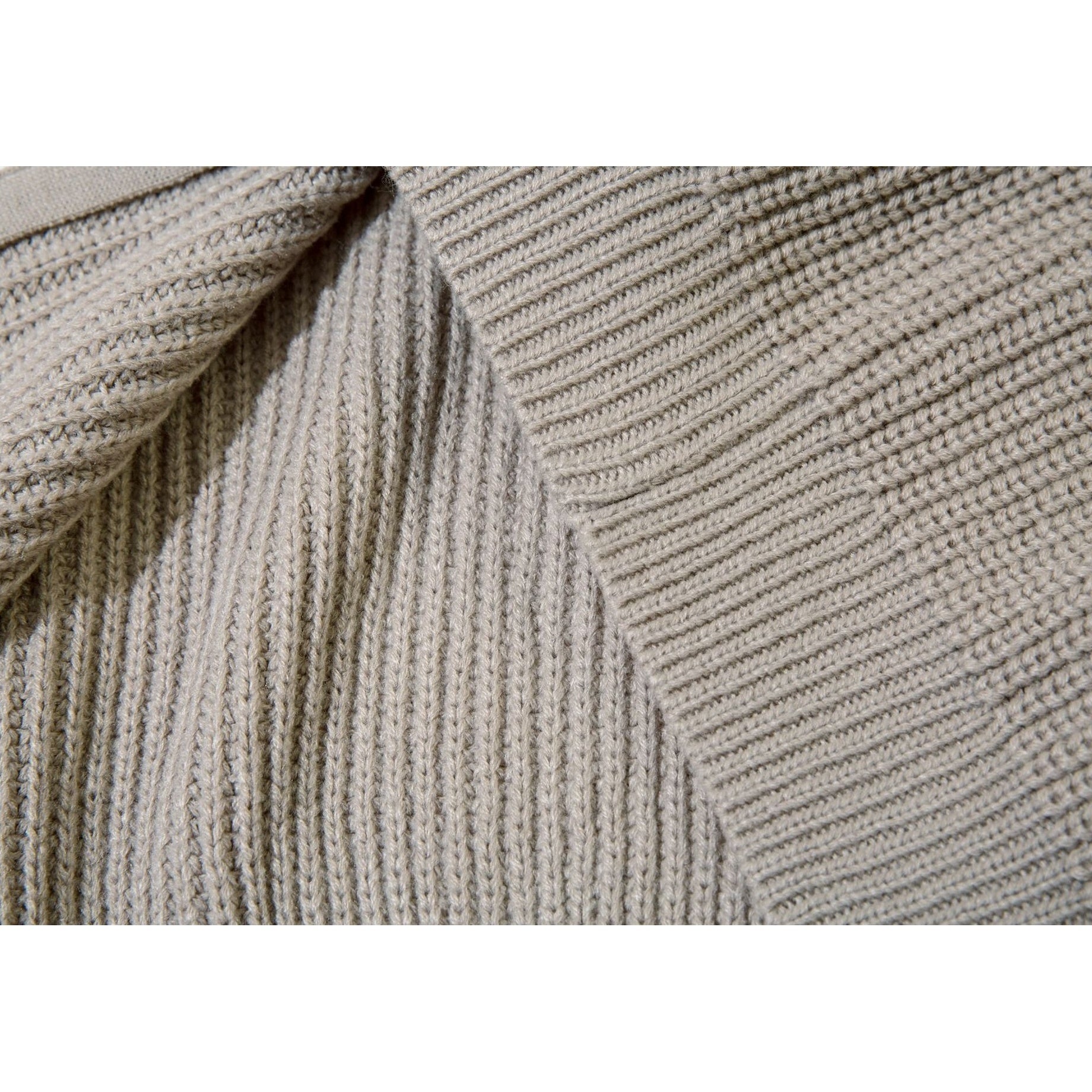 Color-Blocking Knitted Zip Jacket MB7418