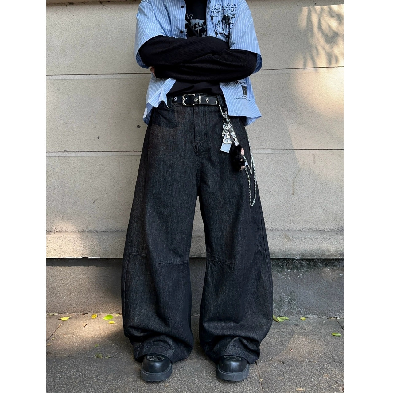 Wide-Leg Curve Jeans MB7382