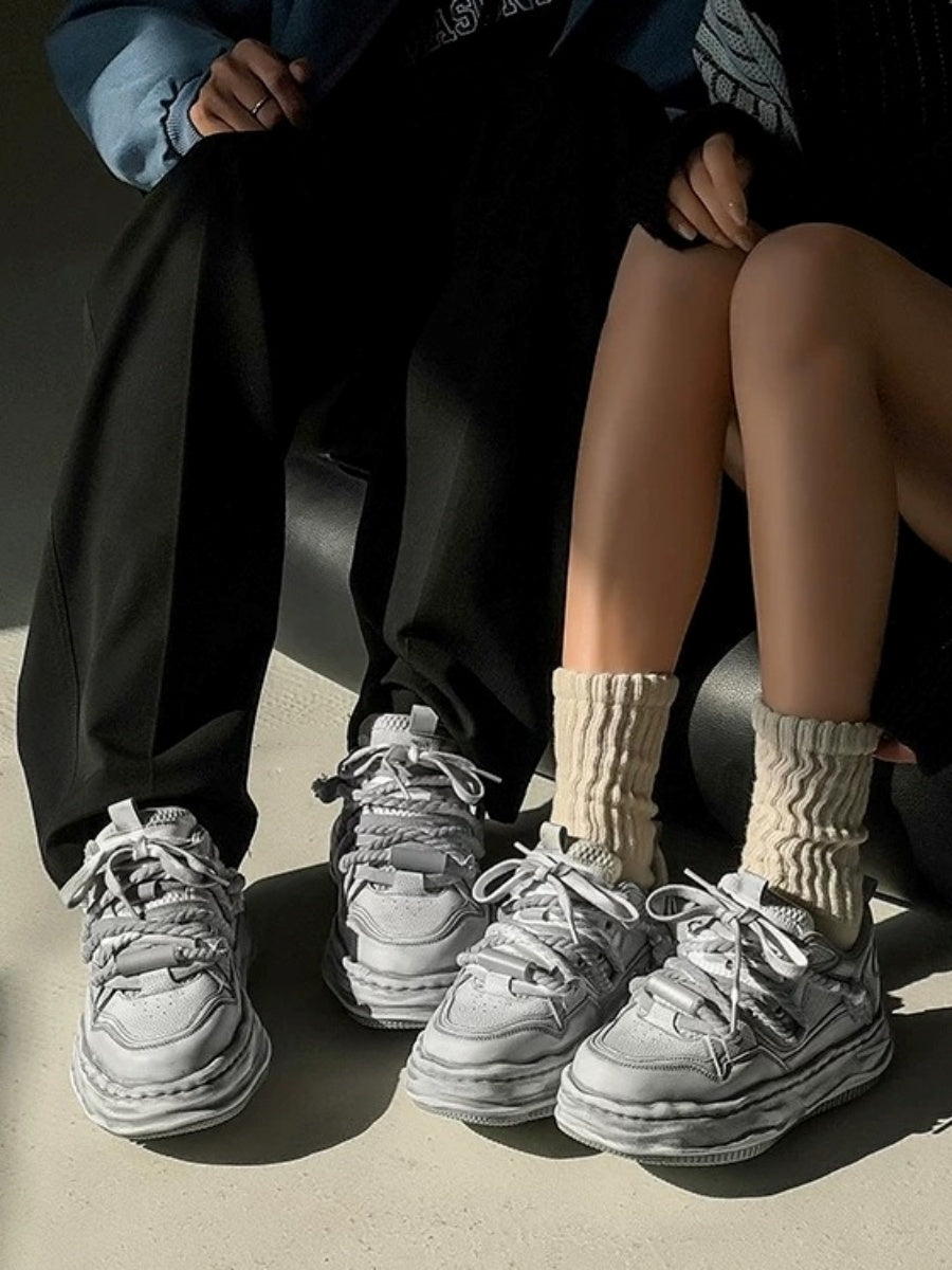 Smudge Design Heightened Platform Sneaker MB7430